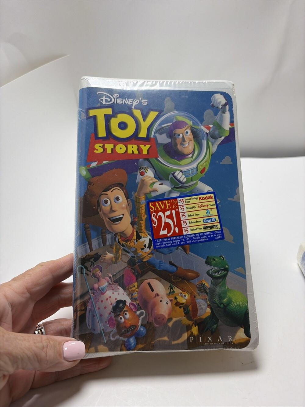 New Factory Sealed Vintage Rare Toy Story VHS “1995” #6703 Walt Disney Pixar
